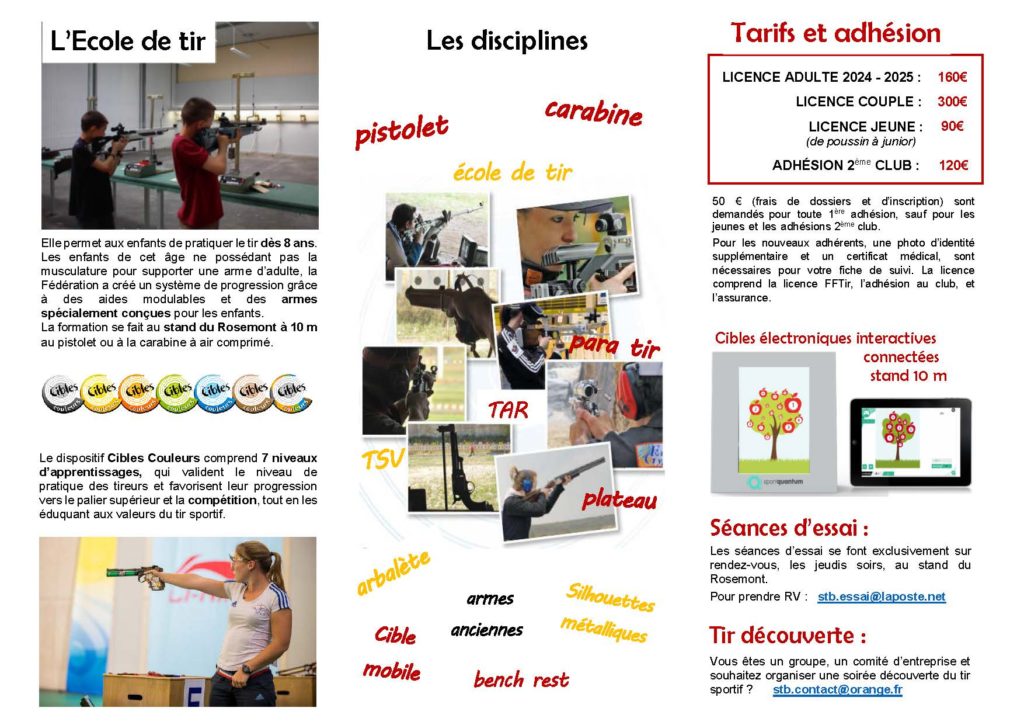 brochure présentation STB